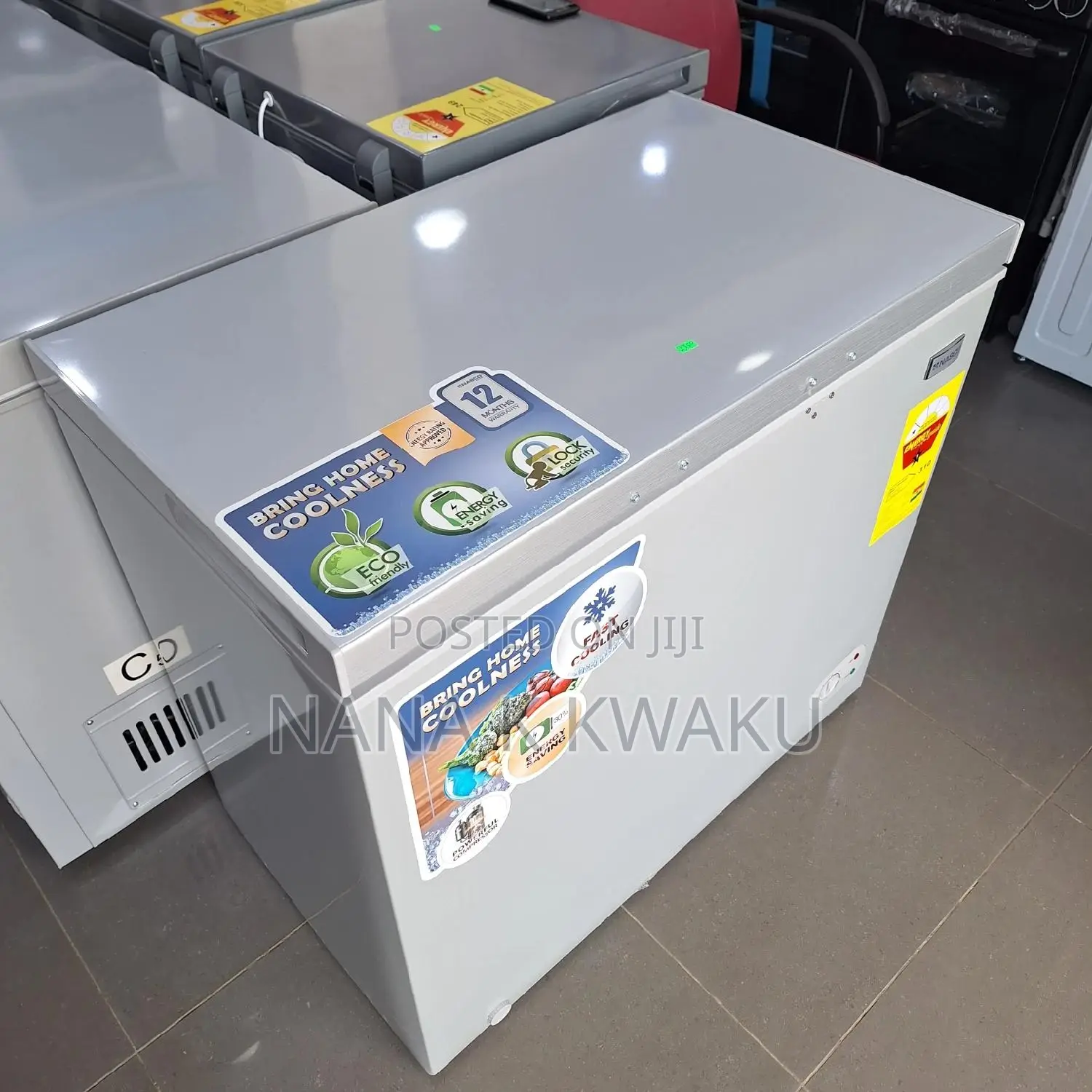 Silver_nasco 200litres Chest Freezer