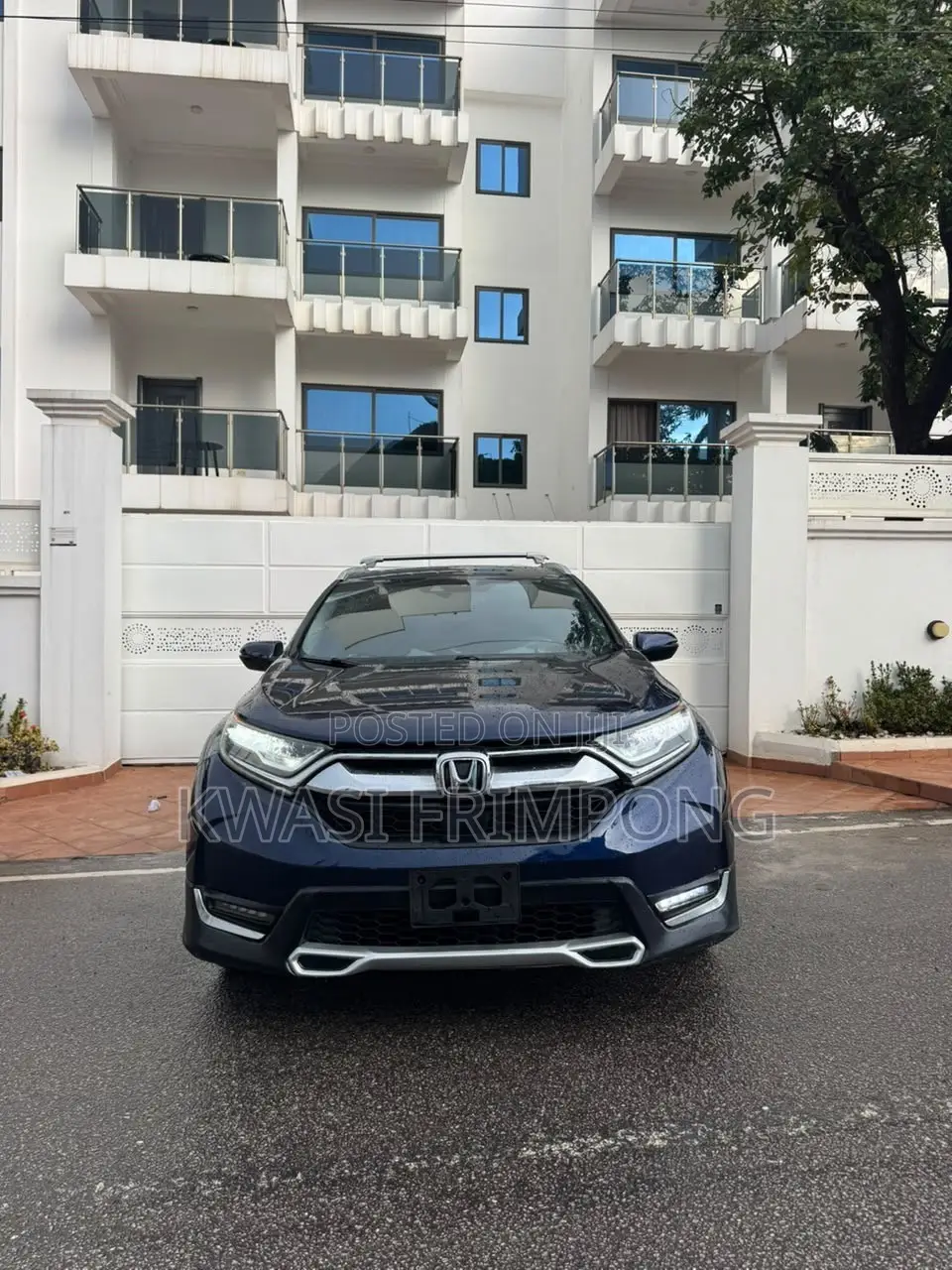 Honda CR-V Touring AWD 2018 Blue