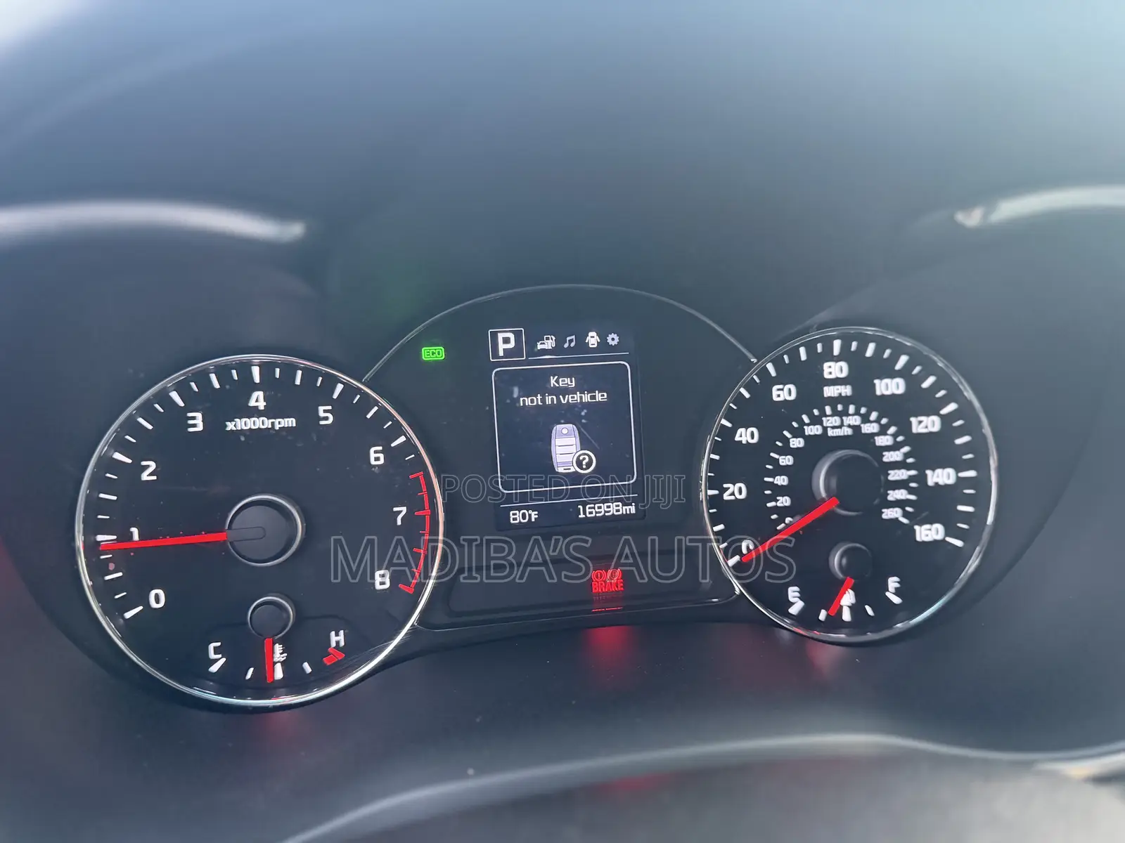 Kia Forte EX Sedan 2017 Red