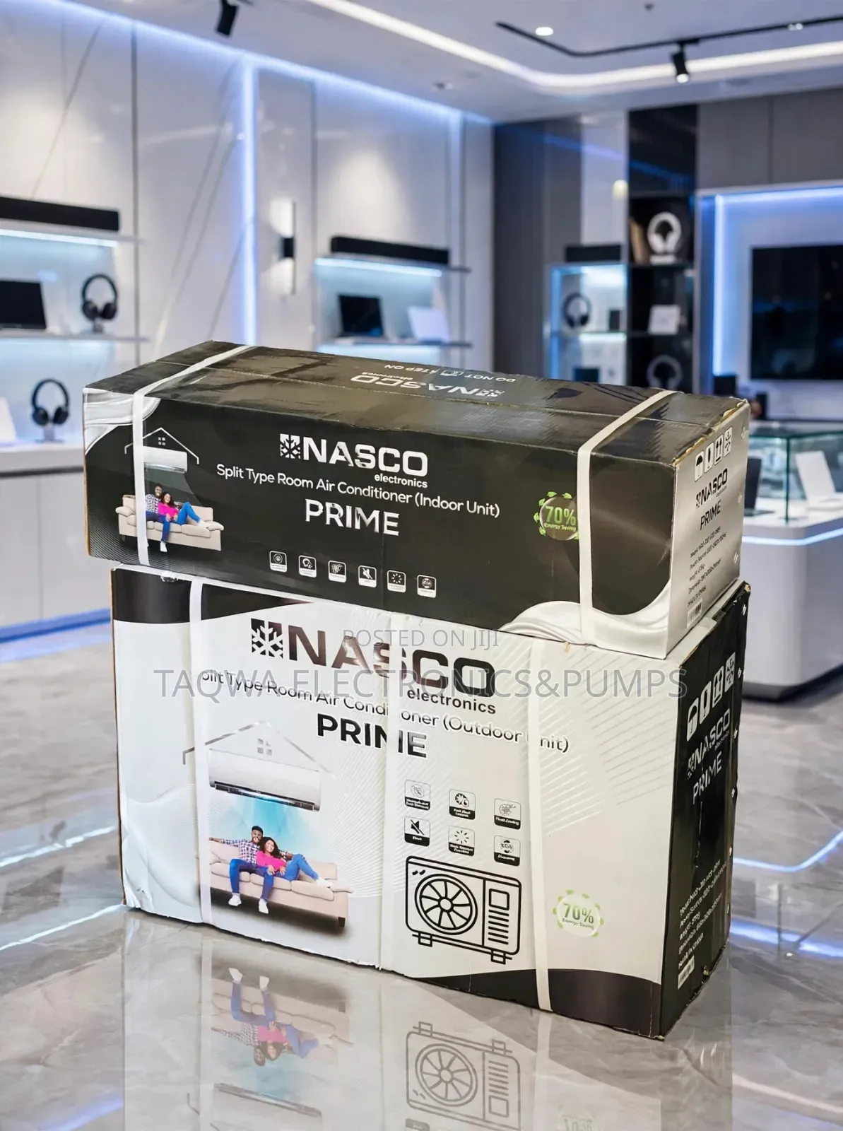 A Horsepower of 1.5hp Nasco Air Conditioner