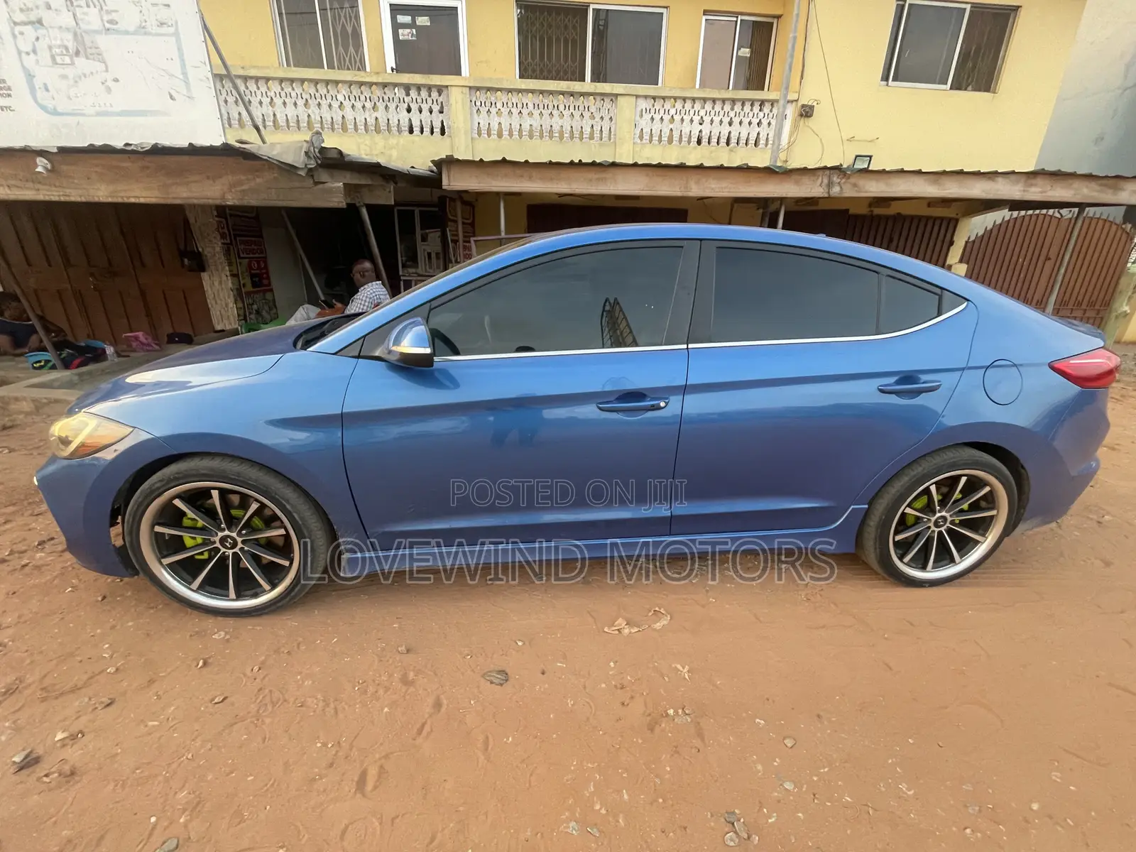 Hyundai Elantra Sport 2018 Blue