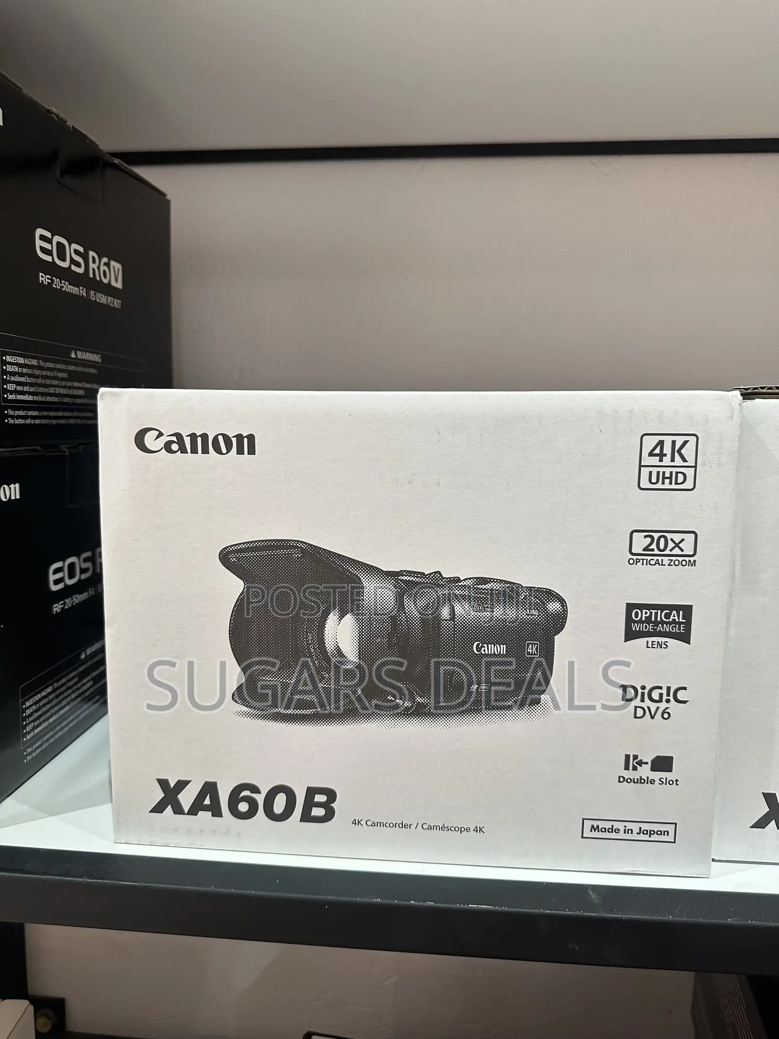 Canon XA60 Professional UHD 4K Camcorder
