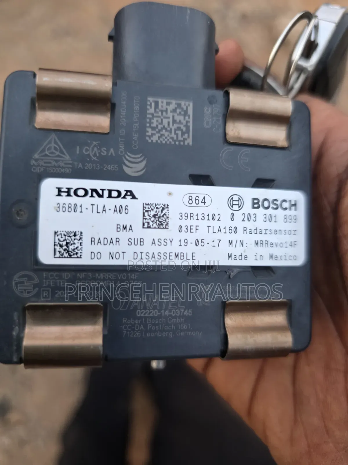 Honda Cr-v 2017-2019 Radar