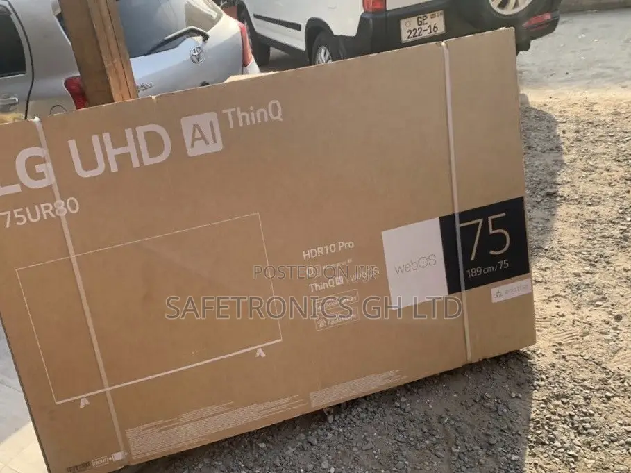 Accurate 75 Inch Smart Uhd LED LG UR80 Android TV