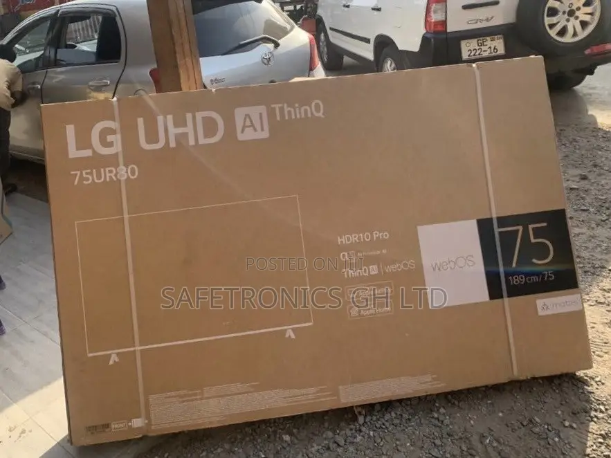 Just Approved 75 Inch Smart UR80 LED LG TV