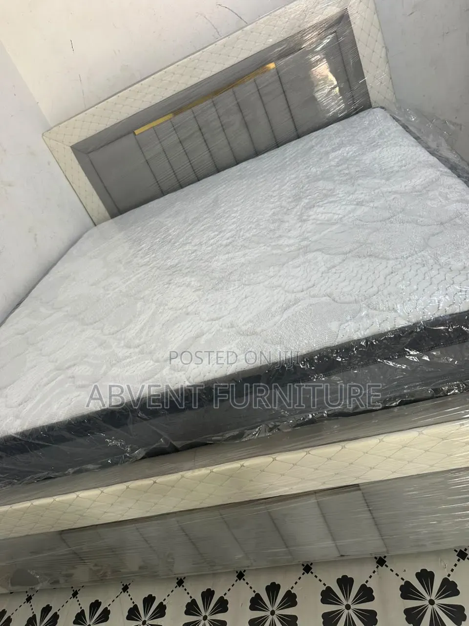 Queen Size Mattress and Frame, Turkish Imported Mattress