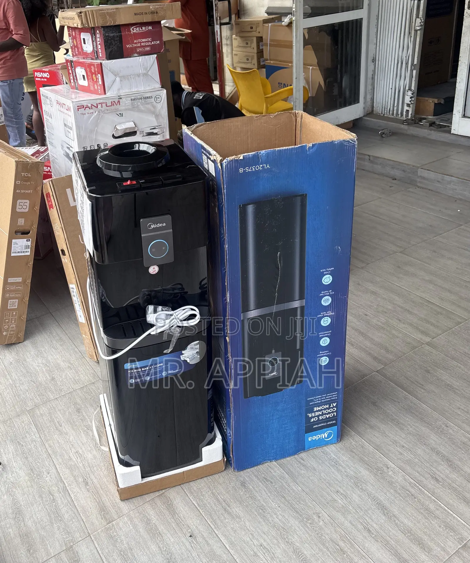 Exceptional Quality Midea 3 Tap Water Dispenser(Black).