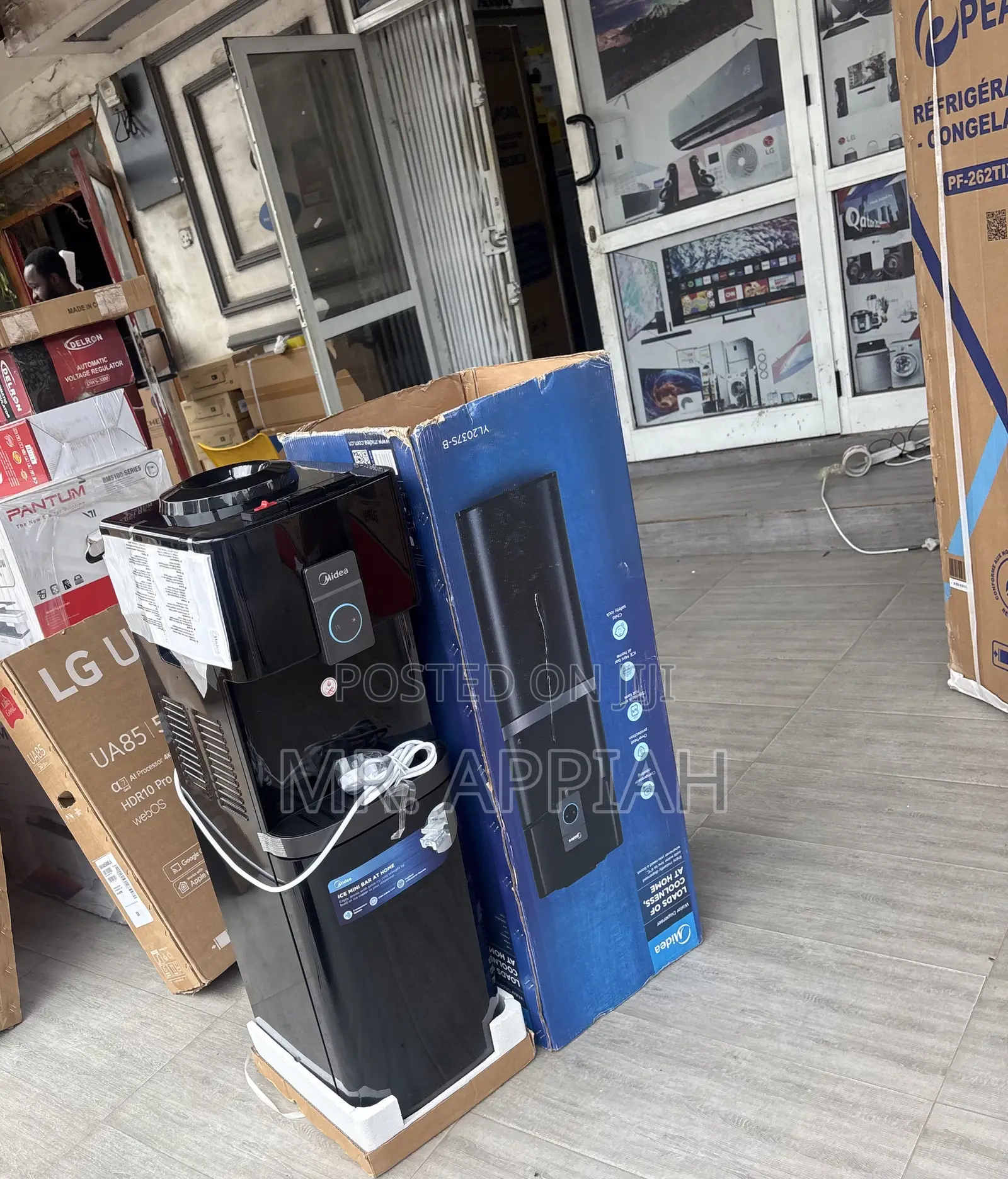 Water Dispenser,Midea Hot/Cold & Normal(Black).