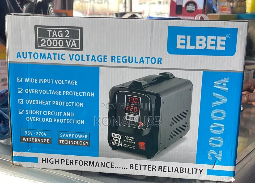Elbee 2000W Automatic Voltage Stabilizer