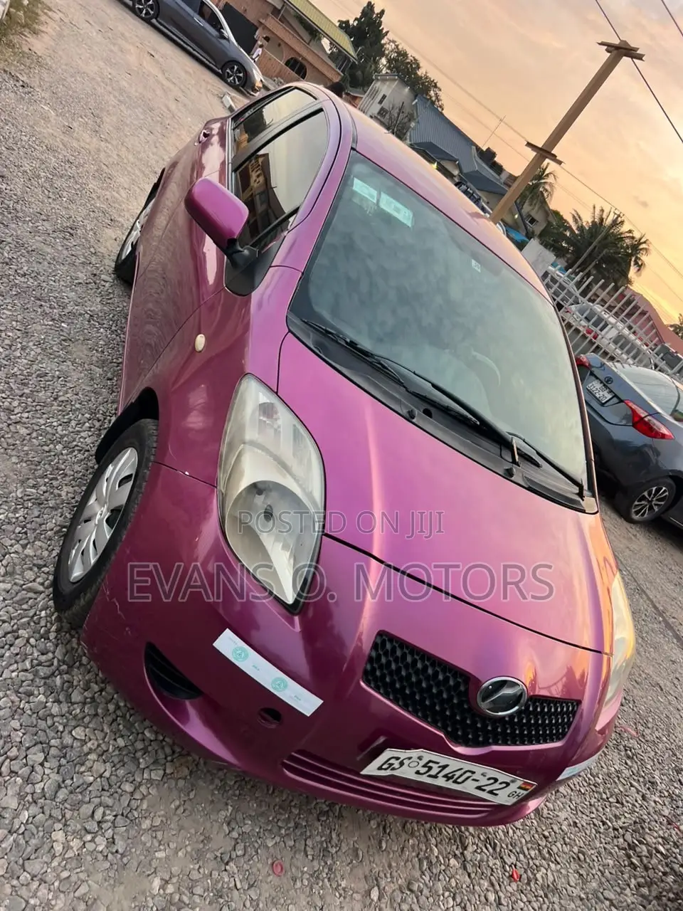 Toyota Vitz 1.0 FWD 3dr 2008 Pink