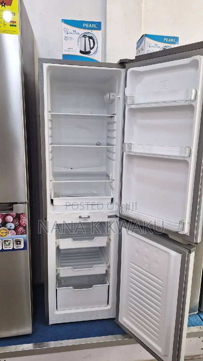200litres_nasco Nasd2-24 Double Door Fridge