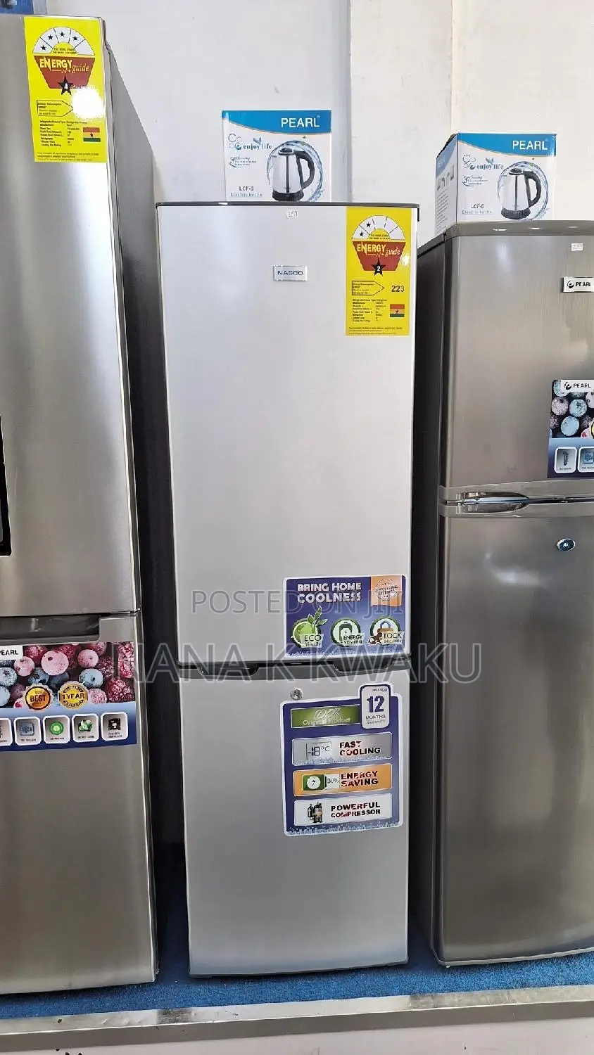 200litres_nasco Nasd2-24 Double Door Fridge