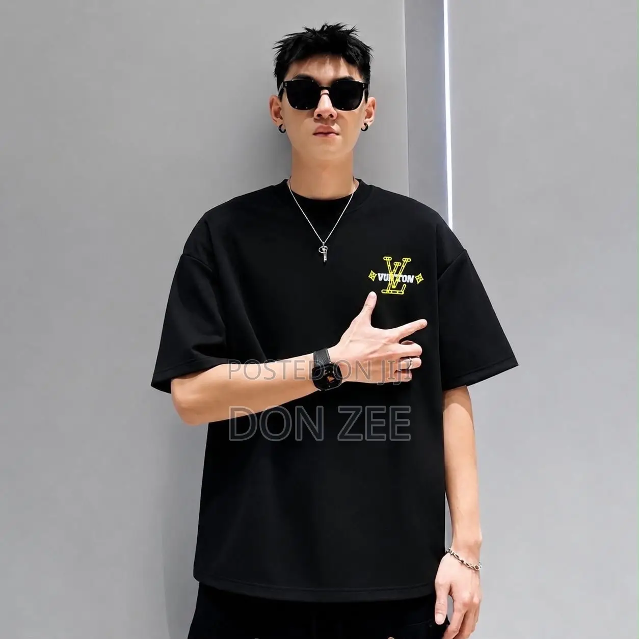 PRDGY Unusually Good Friends Oversized T-Shirt