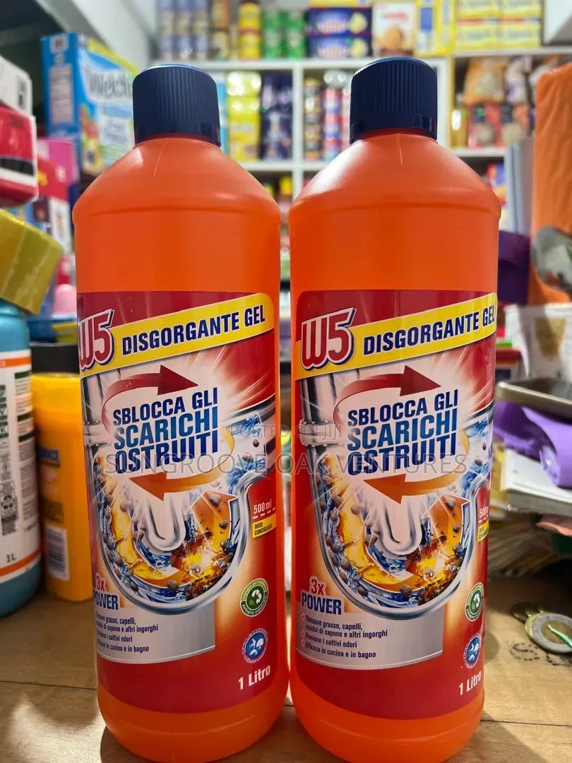 W5 Sink and Drain Cleaner Unblocker 1L