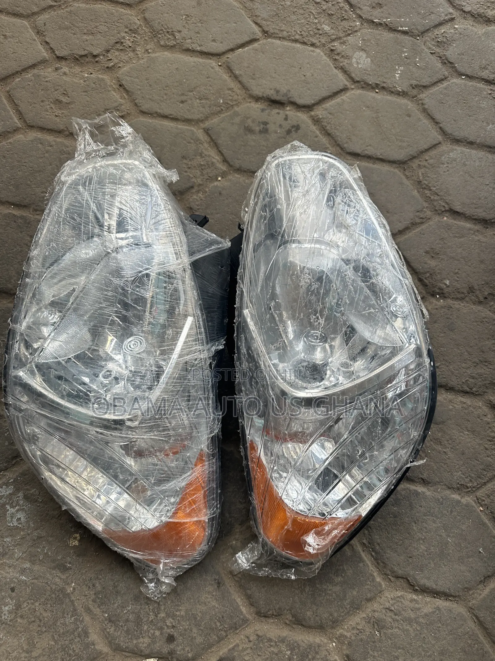Hyundai Accent Headlight 2007 2008 2009 2010 2011 Auto USA Tail Light