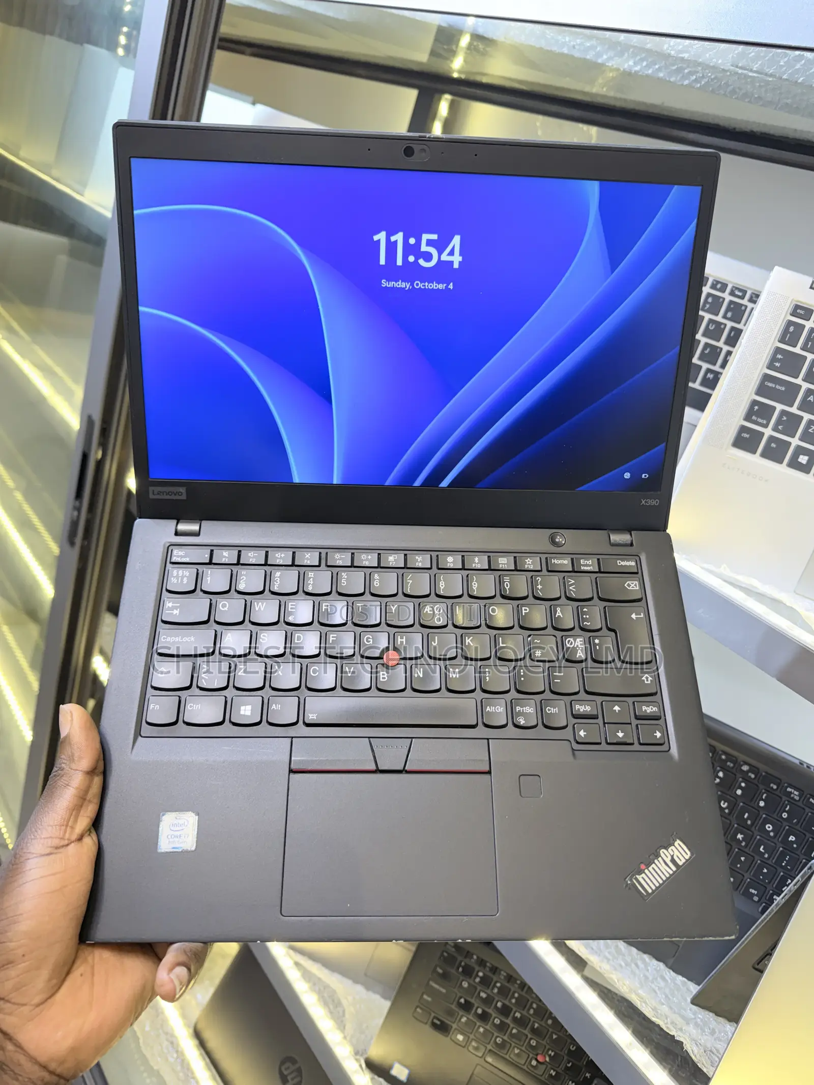 Laptop Lenovo ThinkPad X390 16GB Intel Core i7 SSD 256GB