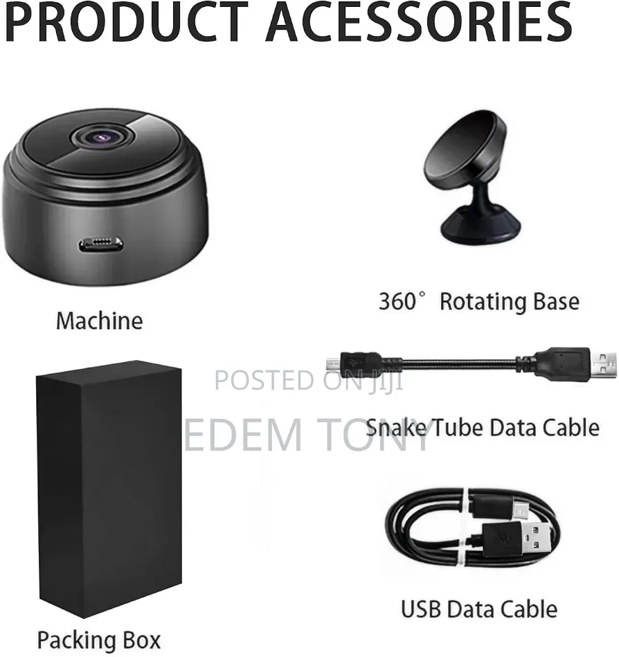 A9 Mini WiFi HD Security Camera