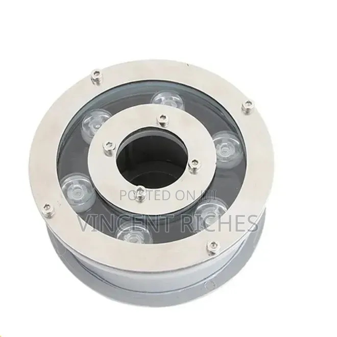 6 Watts RGB Under Water Fountain Light With RF Remote Control
