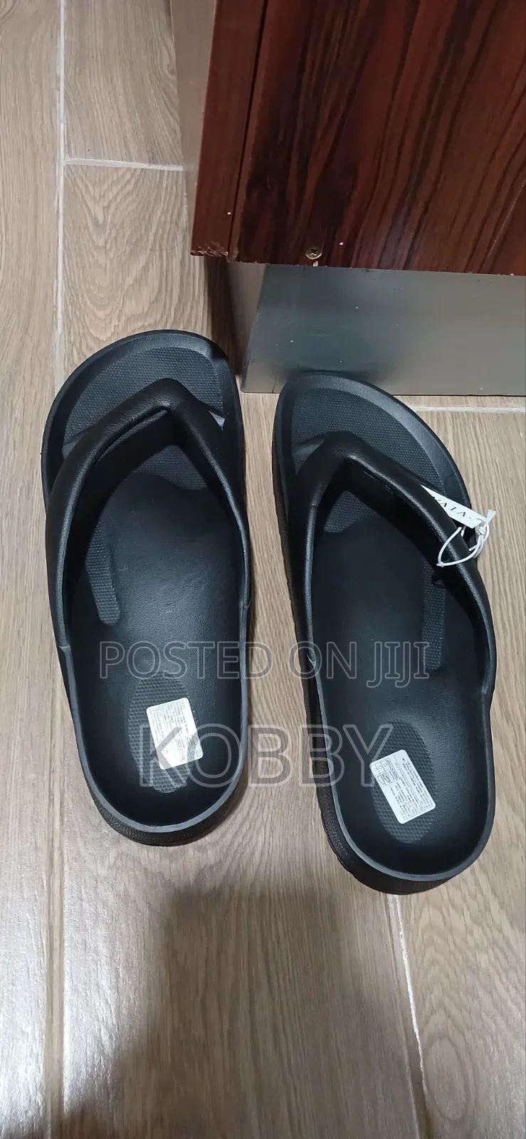 Black Slippers