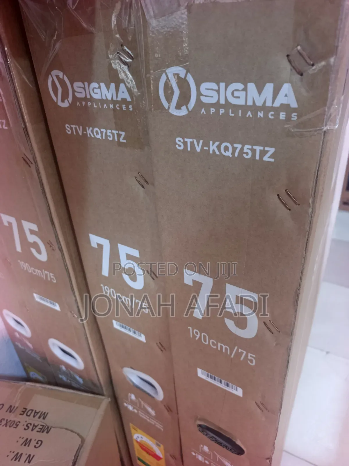 Sigma 75 Inch Smart QLED 4K TIZEN Television - STV-KQ75TZ