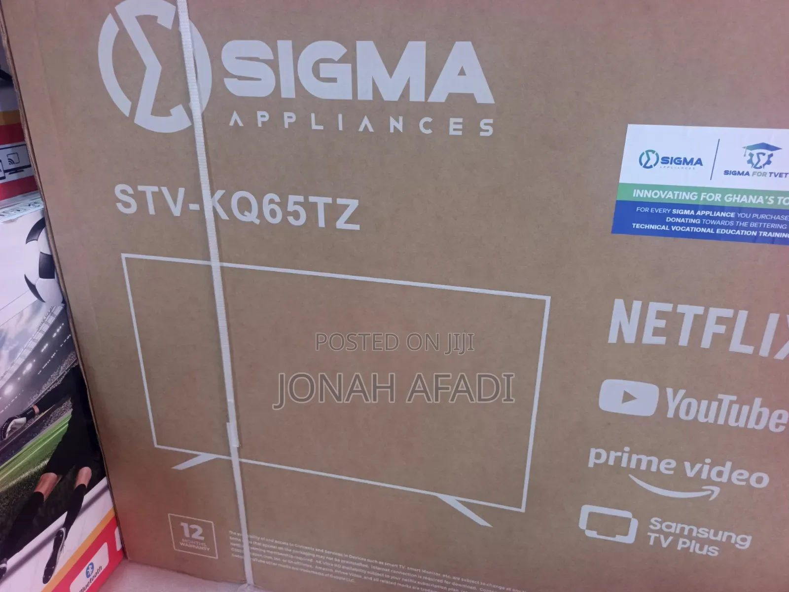 Sigma QLED 4K Smart Android Digital Frameless TV