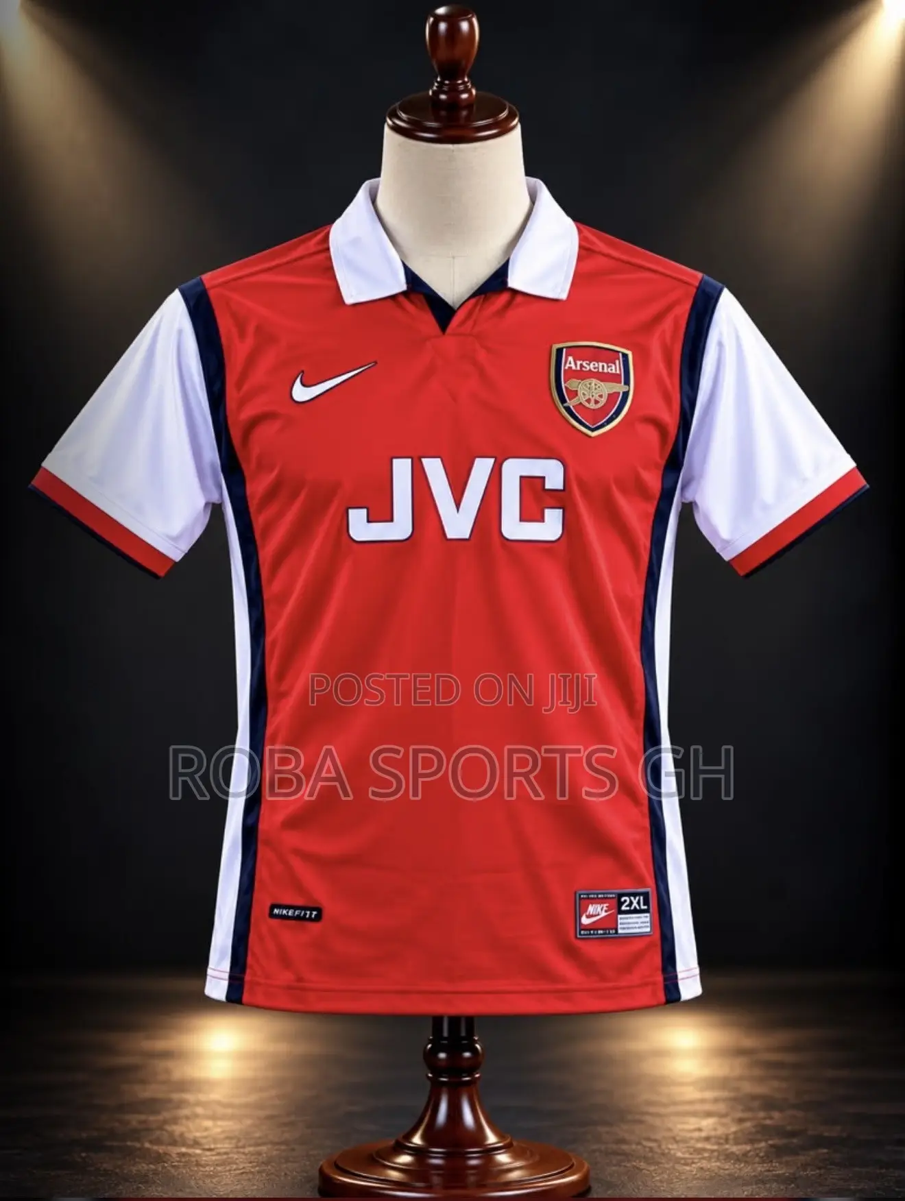 1997-99 Arsenal Retro Home Jersey