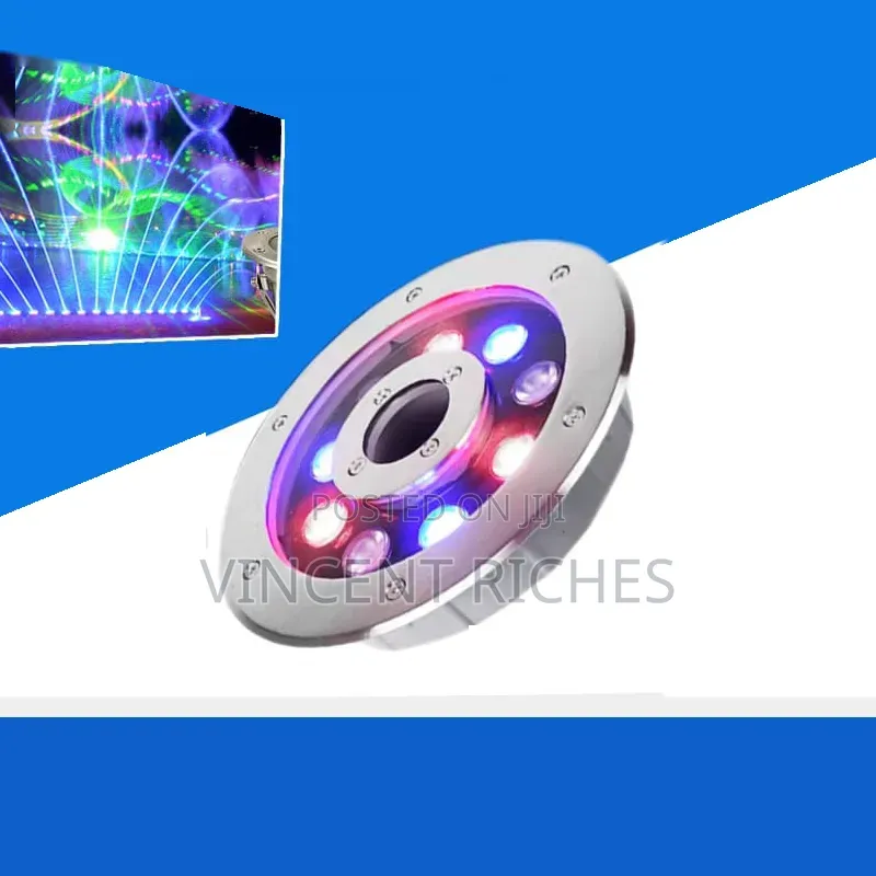 RGB Under Water Fountain Light