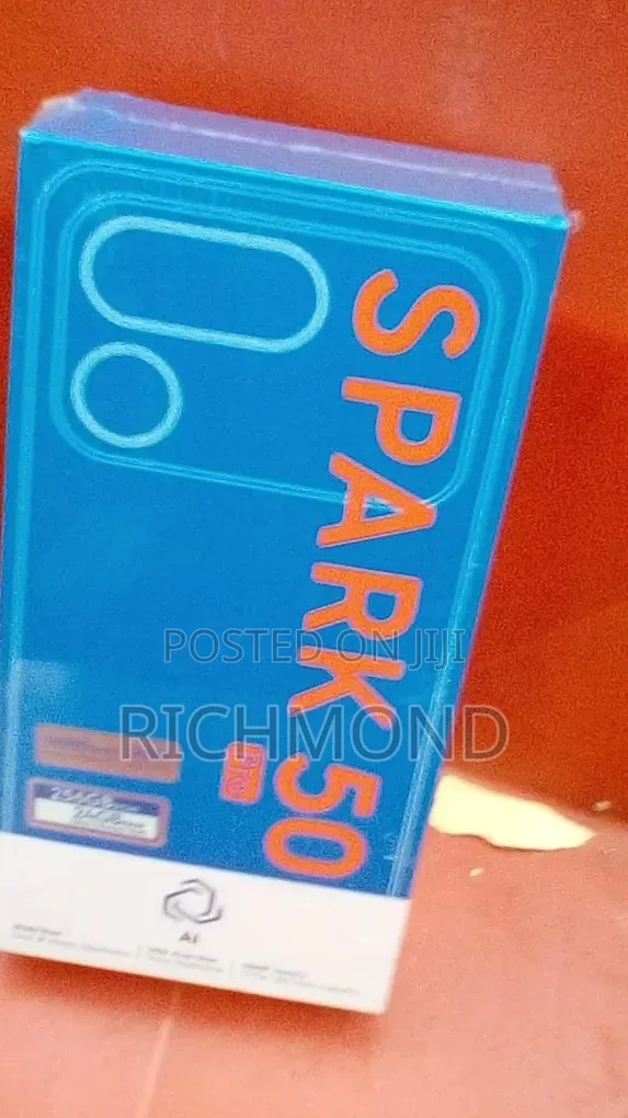 New Tecno Spark 50 Pro 256 GB Black
