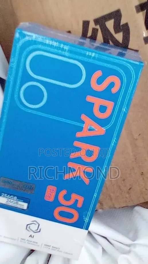 New Tecno Spark 50 Pro 256 GB Black