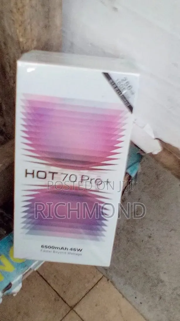 New Infinix Hot 70 Pro 5G+ 256 GB Gold