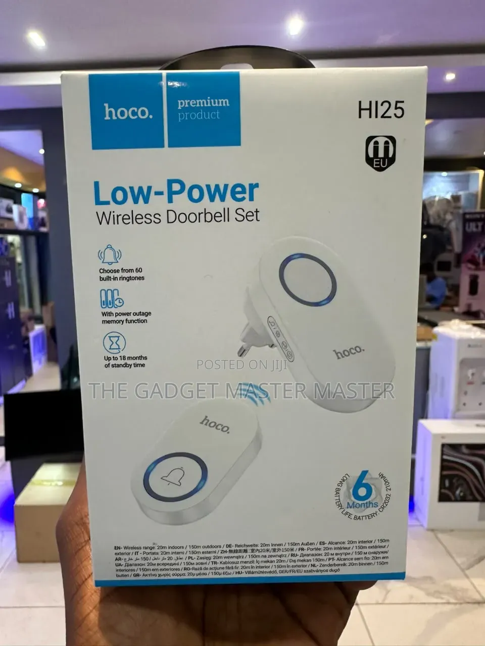 Hoco H125 Low-Power Wireless Doorbell Set