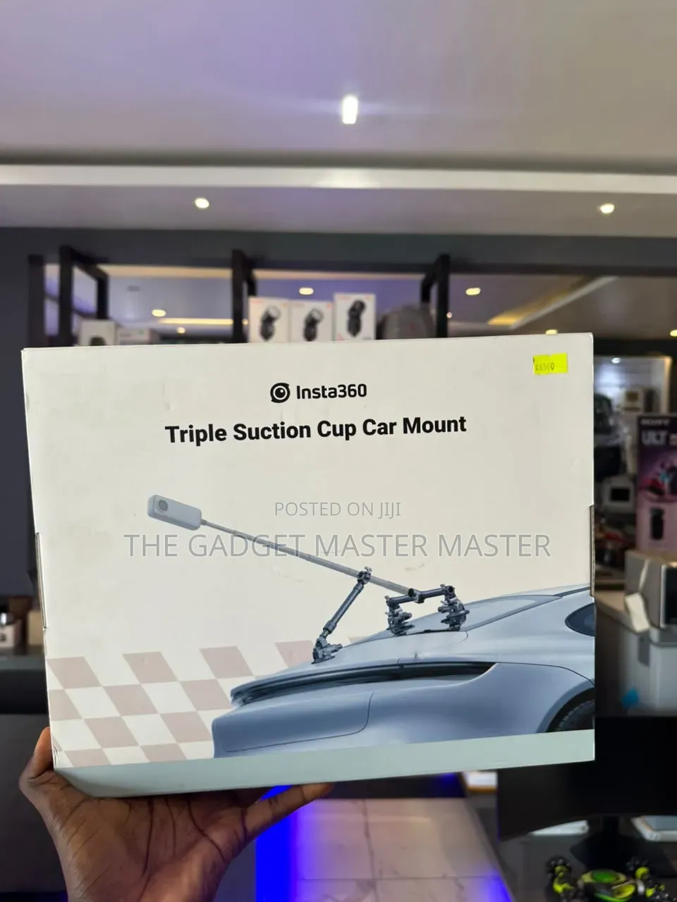 Insta360 Tripple Suction Cup Car Mount