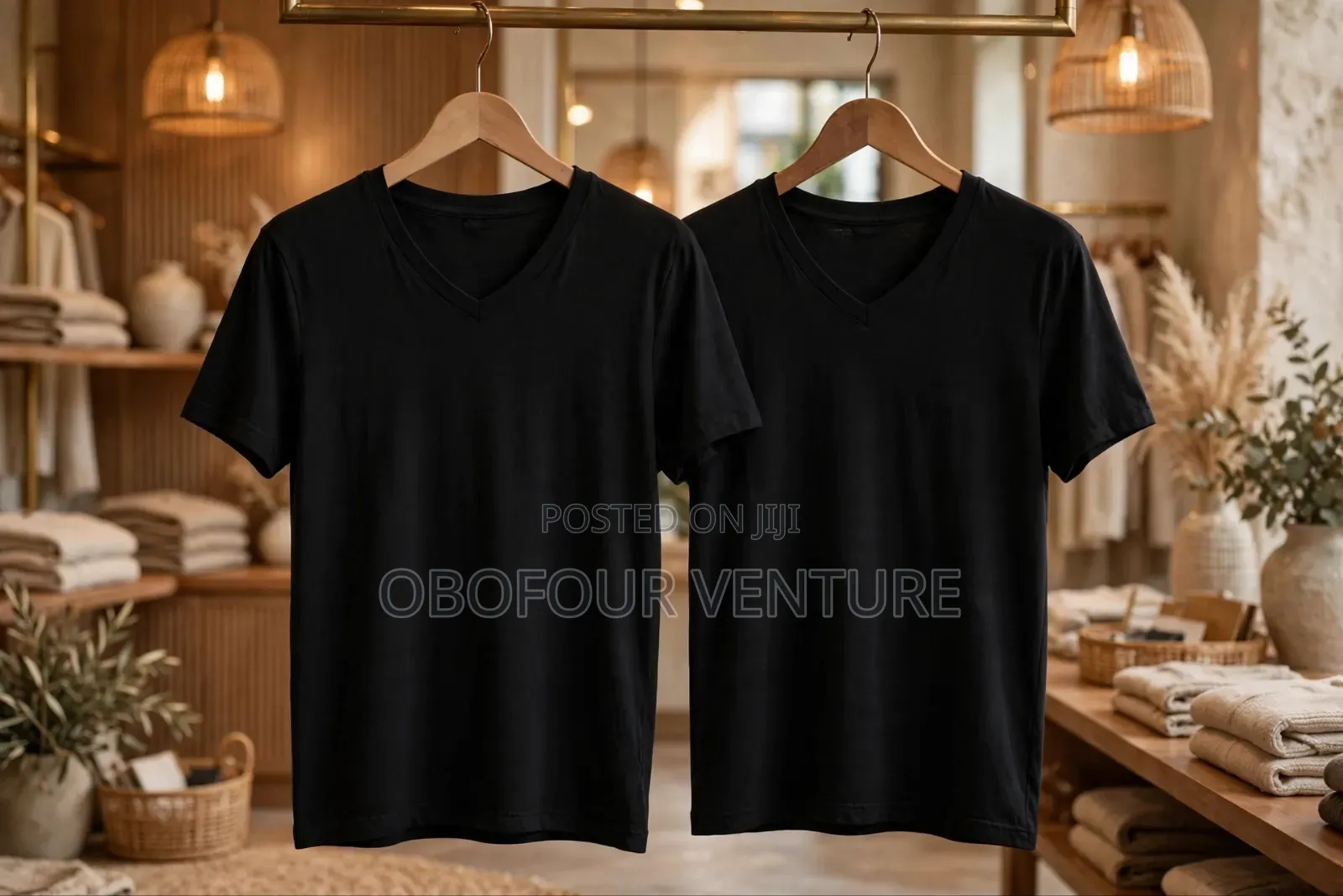 Gildan v-Neck From Usa Available in Black and White