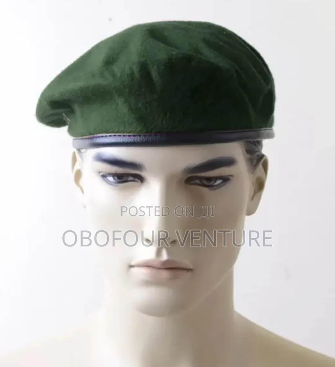 Men Wool Blend Military Berets Cap Army Hat Soldier Fancy Dress Retro