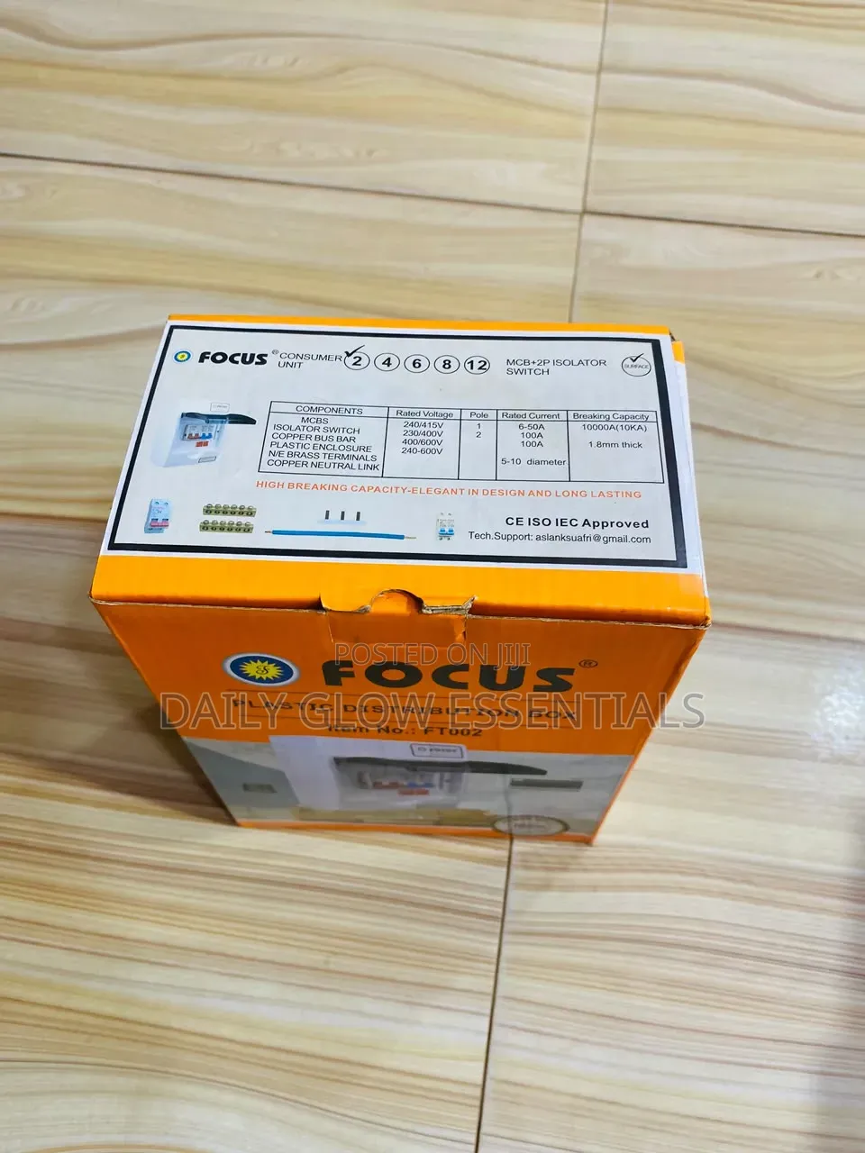 Focus 2-Way Main Switch – Durable & Reliable Electrical Switch