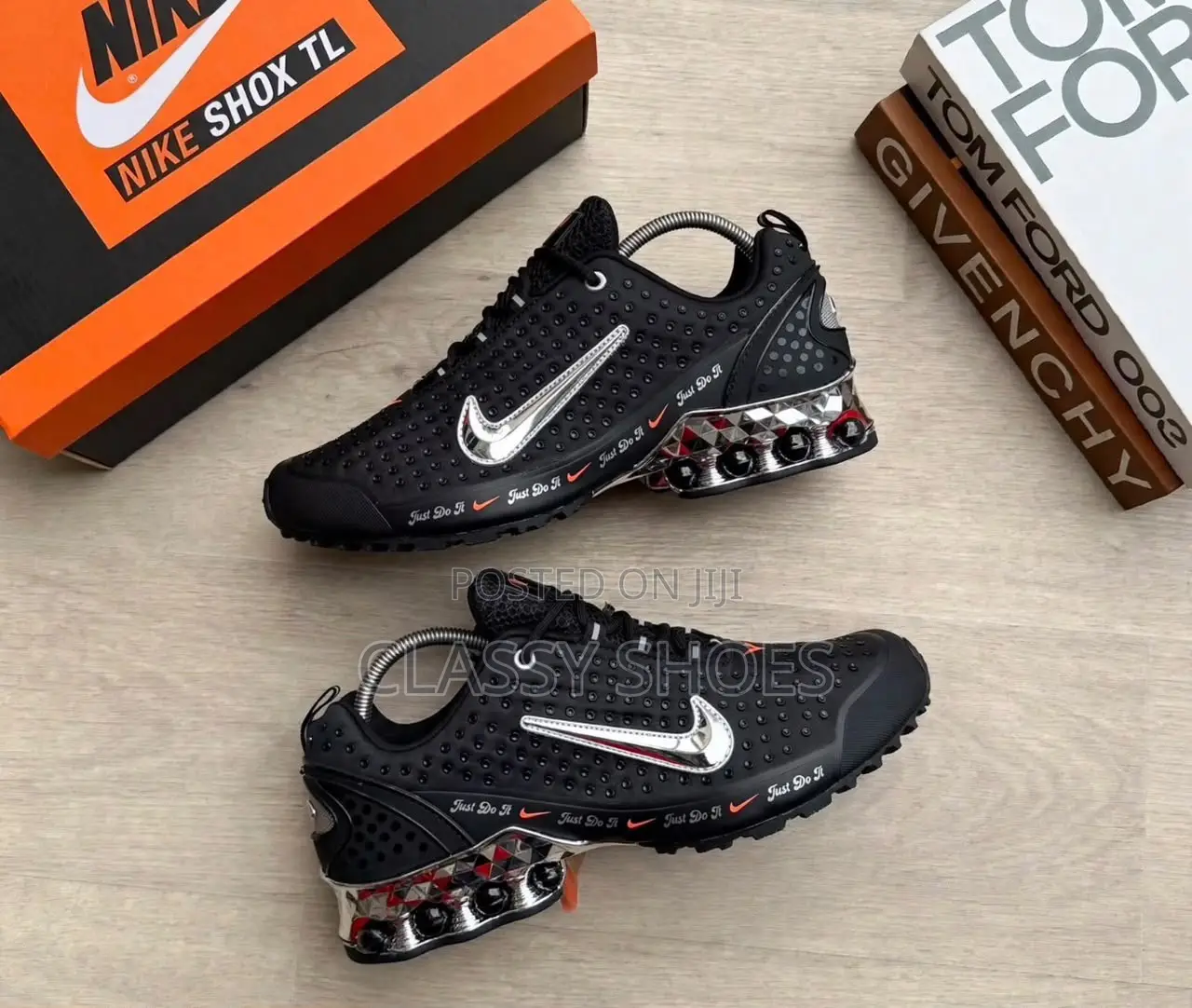 Nike Noctor Black and Silver