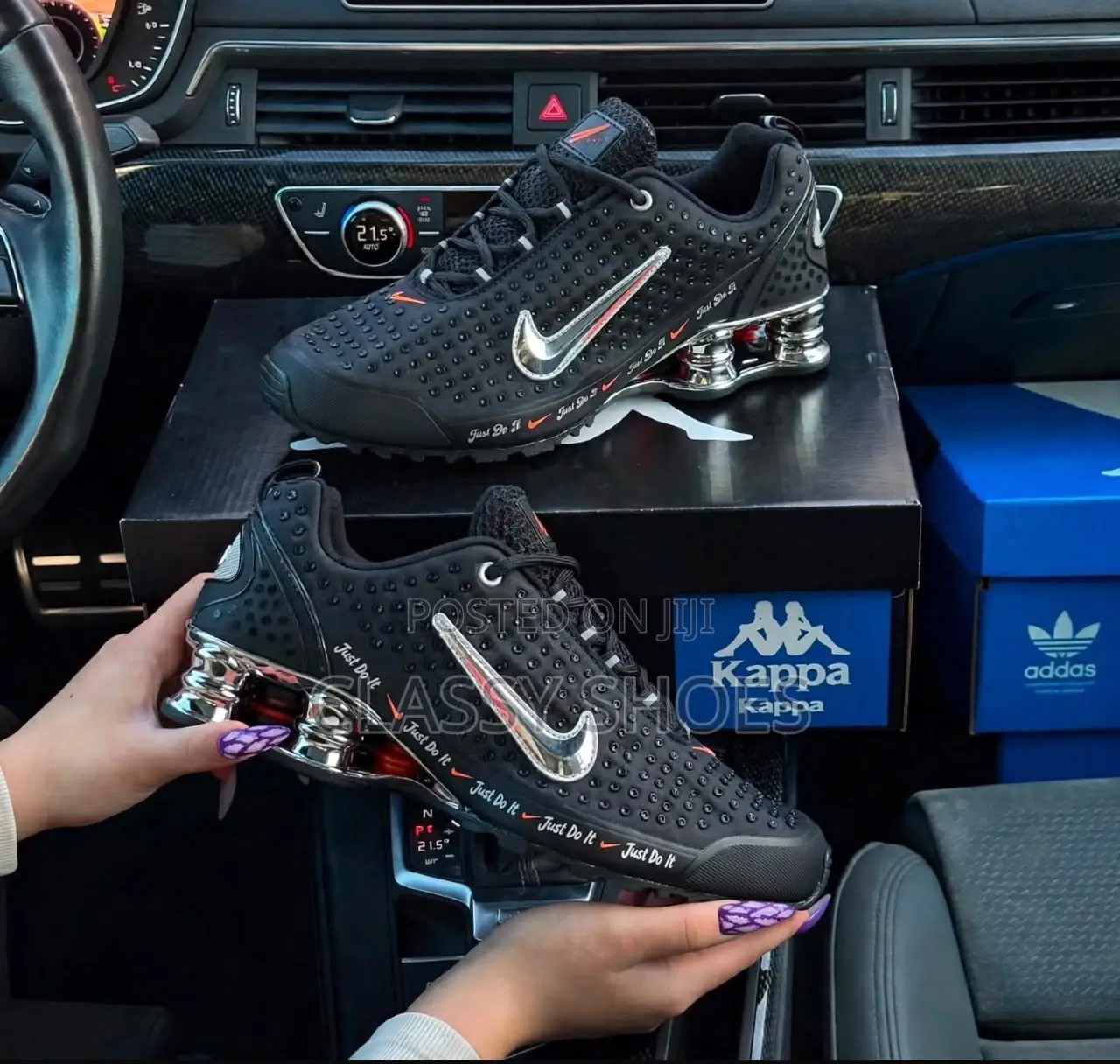 Nike Noctor Black and Silver
