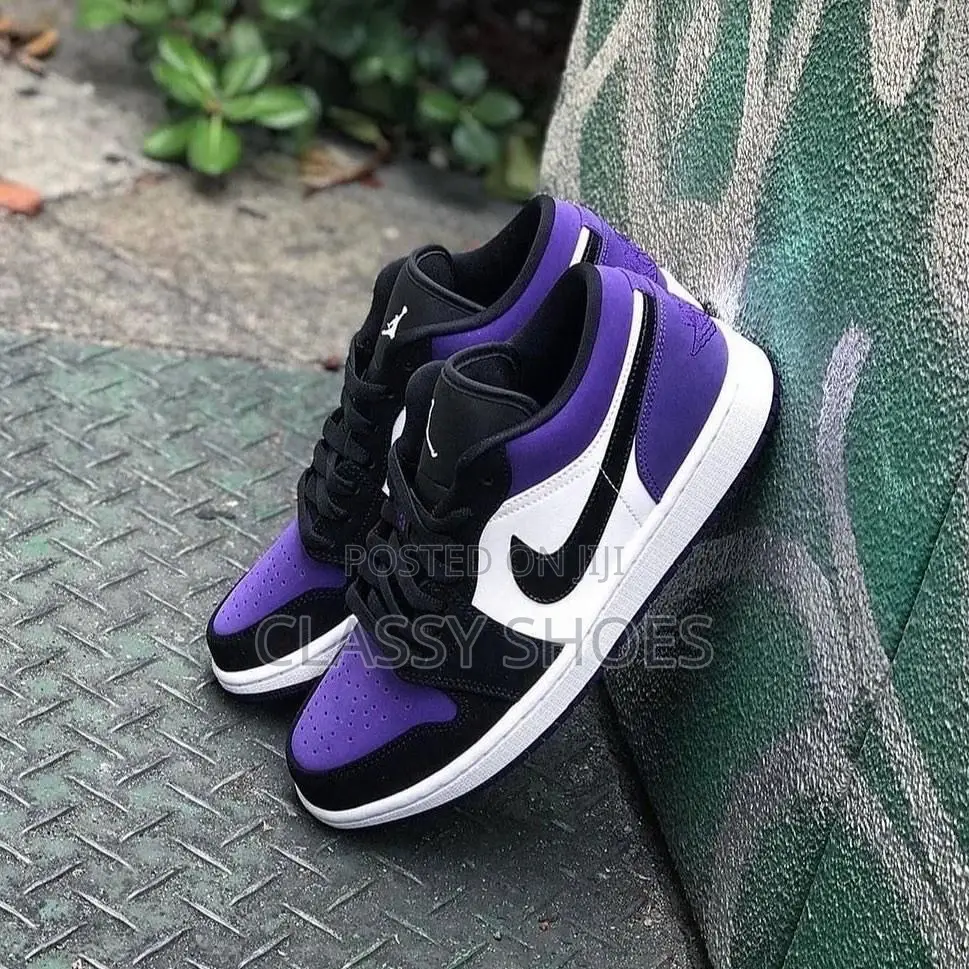 Jordan1 Low Court Purple