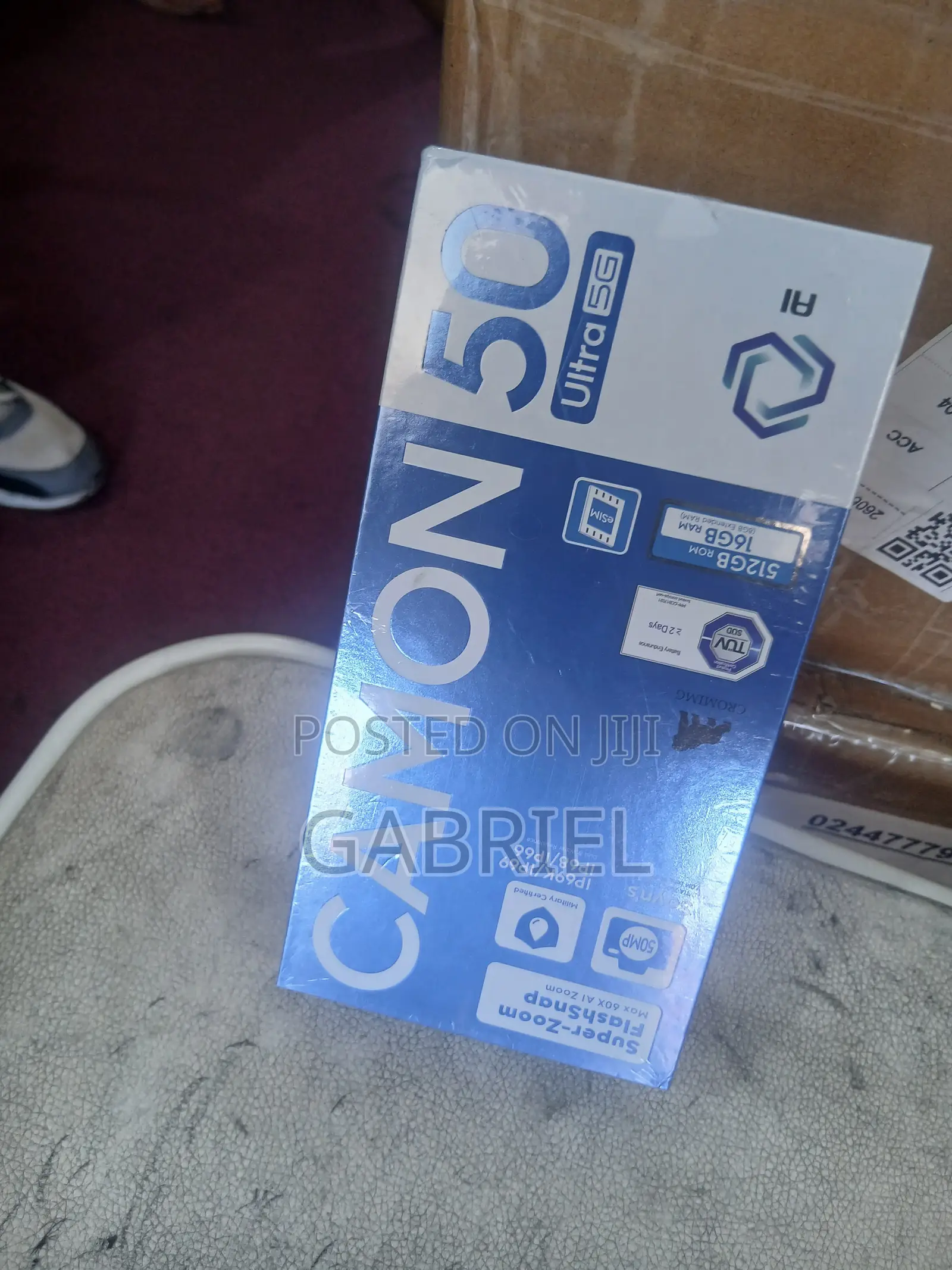 New Tecno Camon 50 Ultra 512 GB Blue