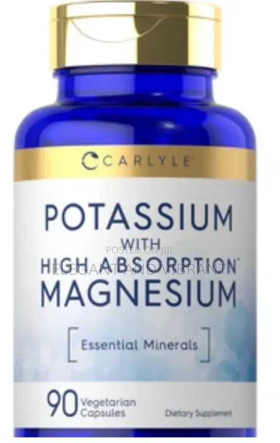 Potassium Magnesium Glycinate , Magnesium Oxide| 90 Capsules