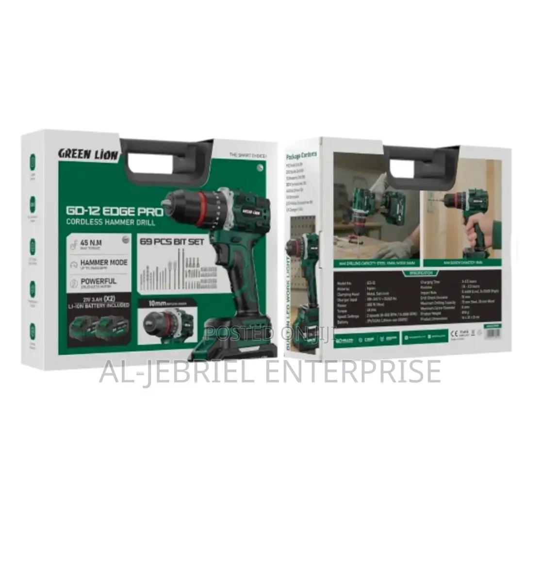 Rechargeable Drill -21v