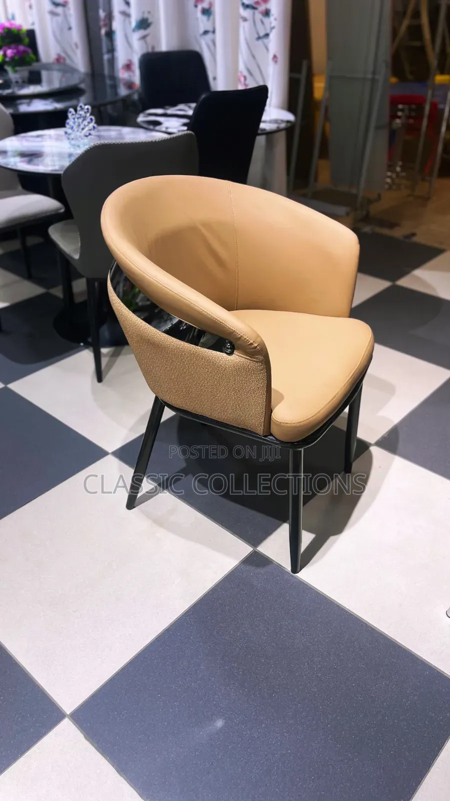 The Milan Luxury Curved Accent Chair
