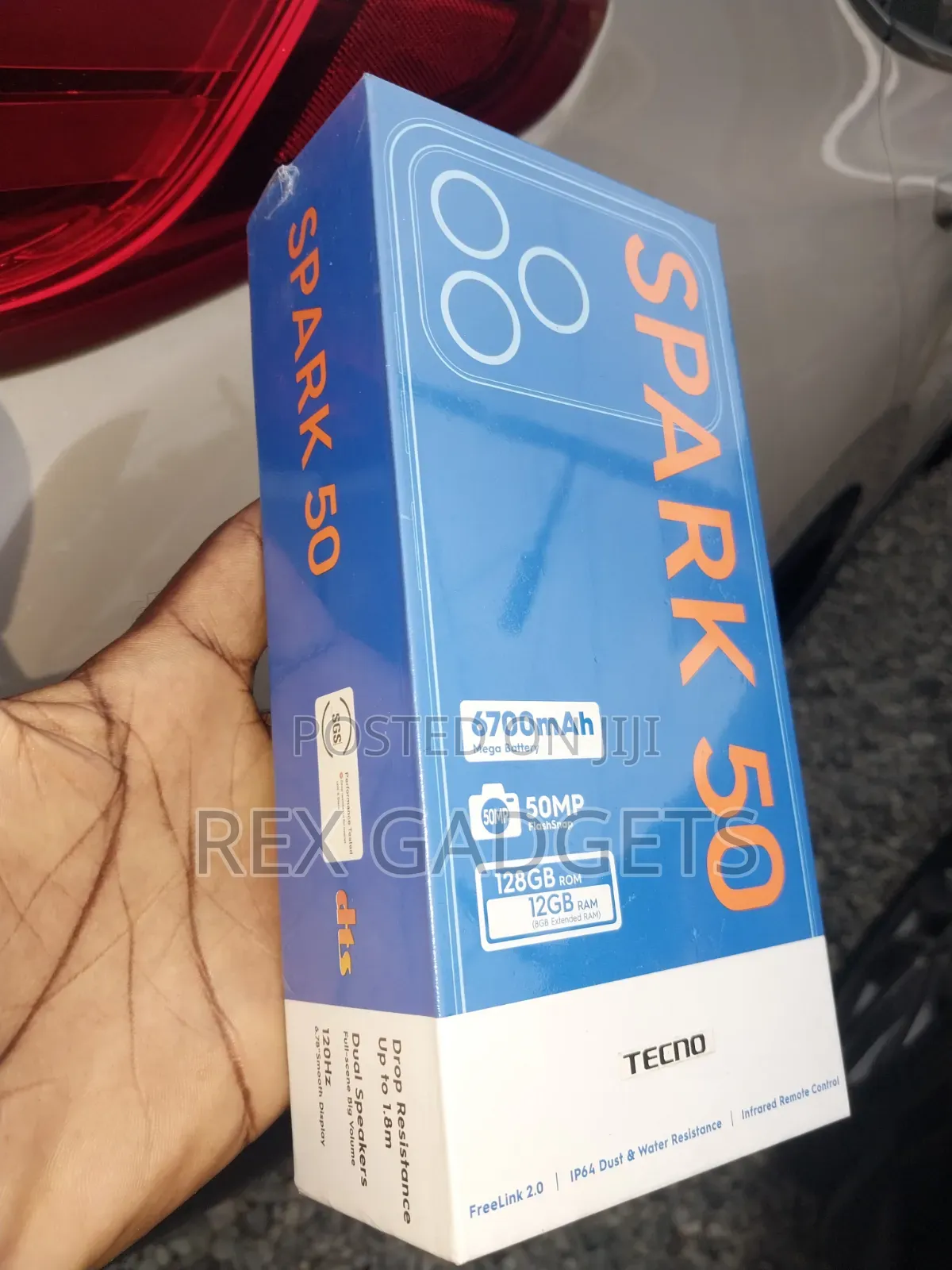 New Tecno Spark 50 128 GB Orange
