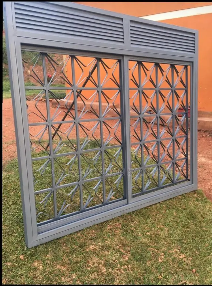 Burglar Proof Windows - Strong Galvanized - Modern Design