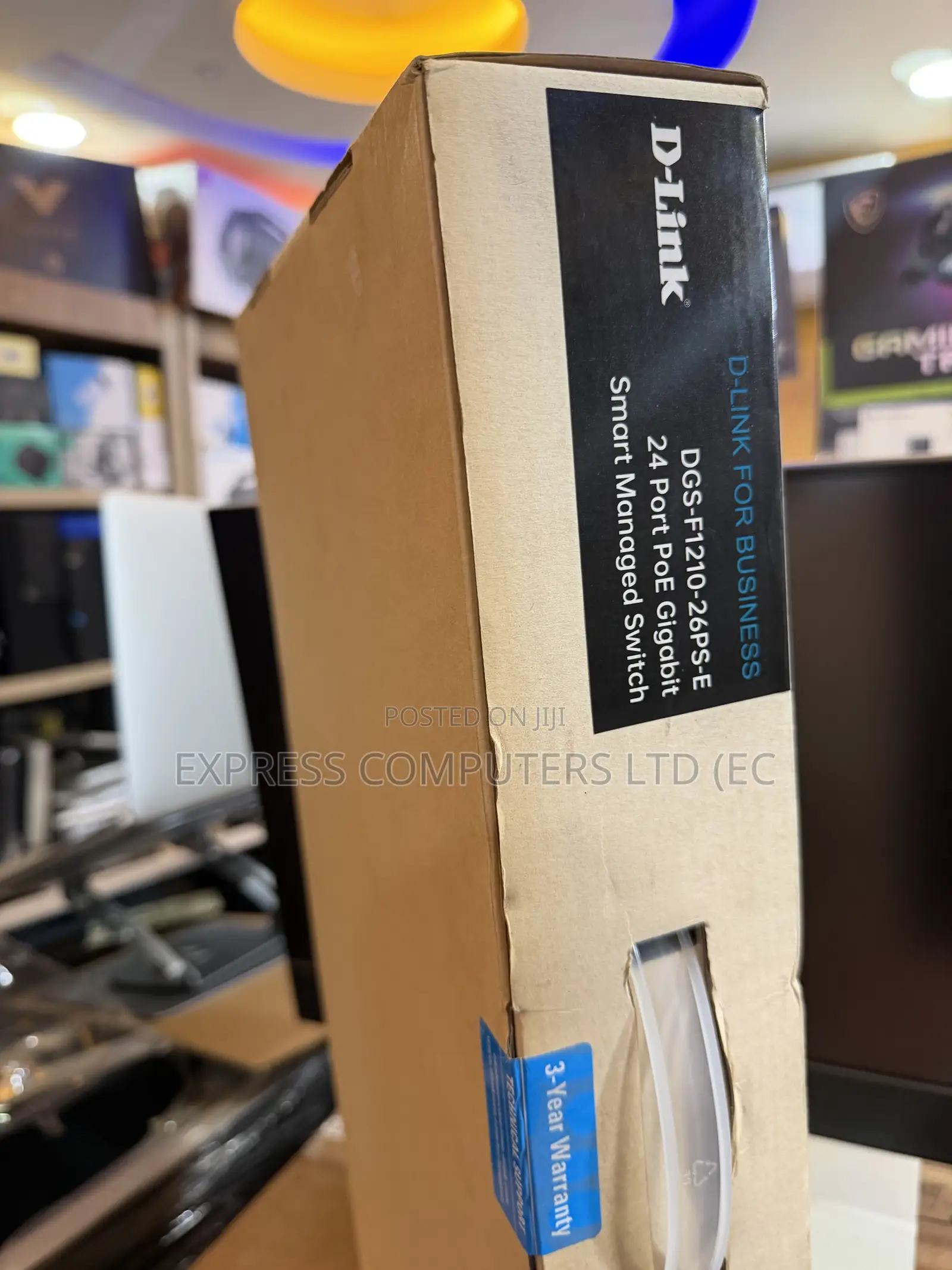 D-Link DGS-F1210-26ps-E,24 Port Poe Gigabit Smart Managed Switch