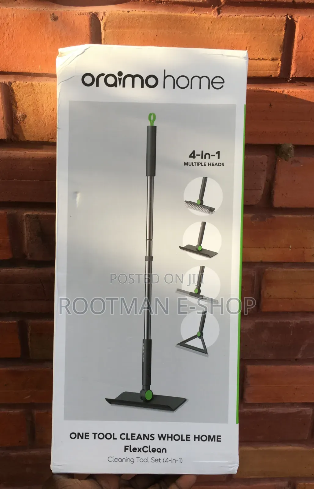 Oraimo FlexClean 4-in-1 Multi-Functional Corner-Cleaning Tool Set
