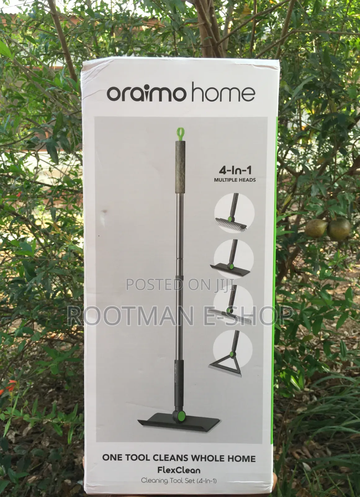 Oraimo FlexClean - Multifunctional Corner Cleaning Tool Set (4in1)