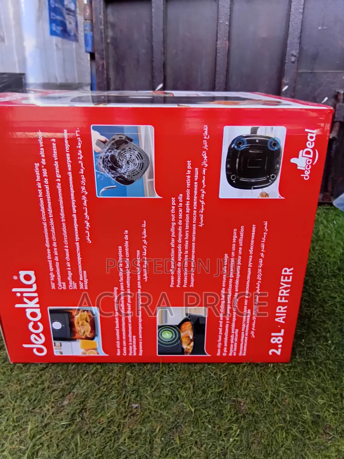 Decakila 2.8L Air Fryer – Perfect for Everyday Cooking
