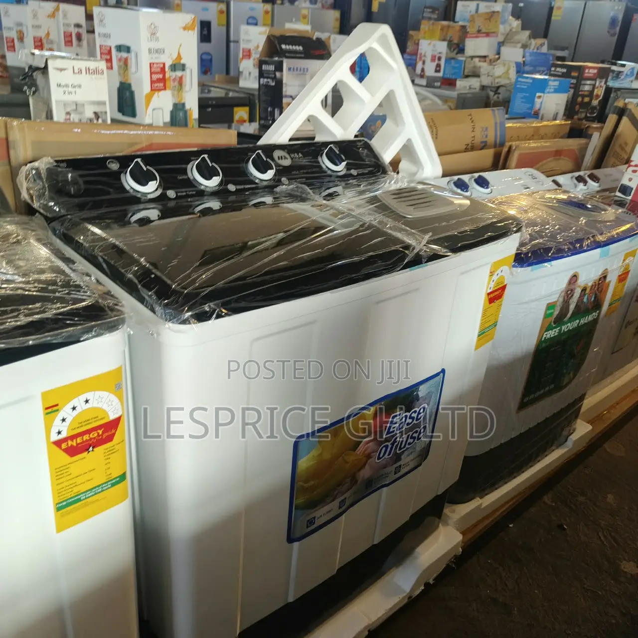 Super Efficient 10kg Twin Tub Top Loader Washing Machine From H&A