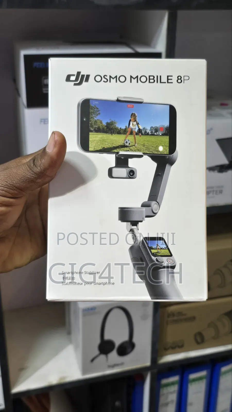 Dji Osmo 8p Gimbal With Tracking Module